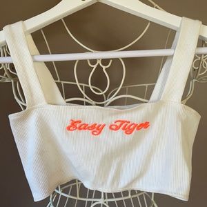 Easy Tiger cropped tank
